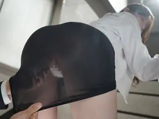 Office Boss in See-Through Skirt Gets Taken by Employee